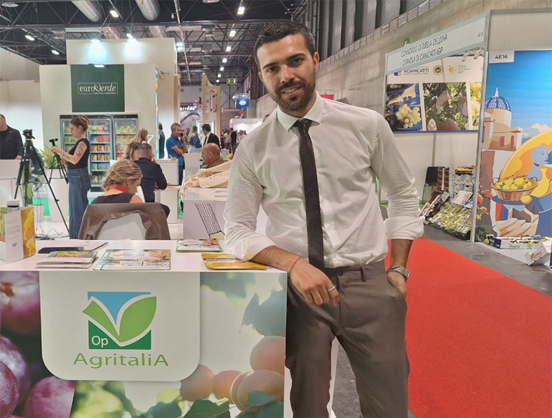 Francesco Laporta, commerciale e portavoce delle nuove generazioni di O.P. Agritalia